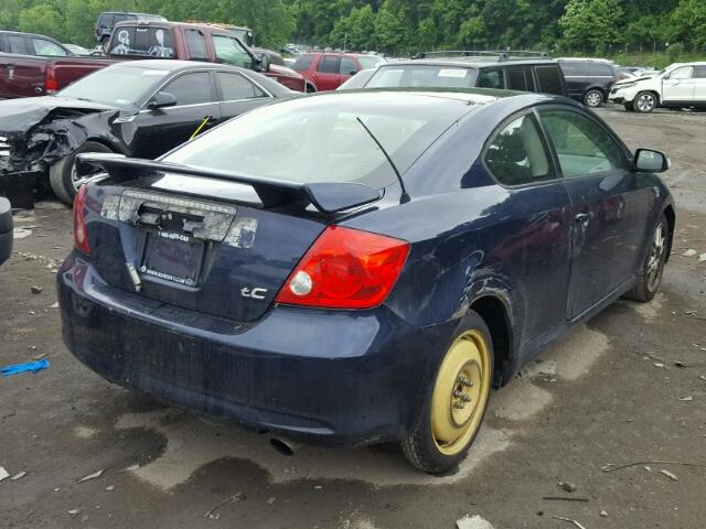 JTKDE177270207102 - 2007 TOYOTA SCION TC 蓝色 照片 4