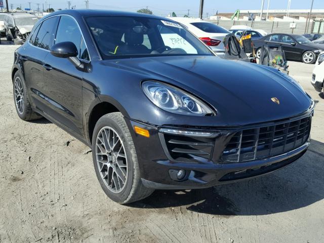 WP1AB2A58FLB67961 - 2015 PORSCHE MACAN S BLACK photo 1