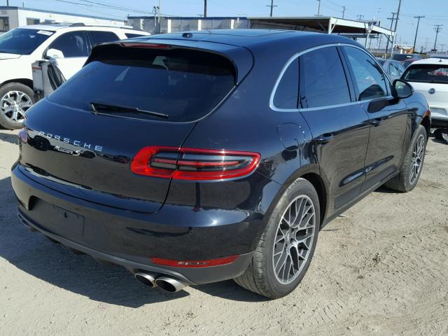 WP1AB2A58FLB67961 - 2015 PORSCHE MACAN S BLACK photo 4