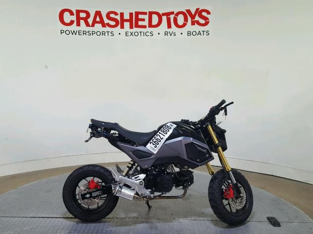 MLHJC6118H5204417 - 2017 HONDA GROM 125 BLACK photo 1