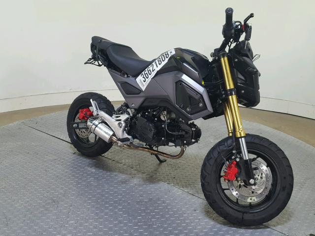 MLHJC6118H5204417 - 2017 HONDA GROM 125 BLACK photo 2