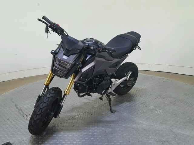 MLHJC6118H5204417 - 2017 HONDA GROM 125 BLACK photo 4