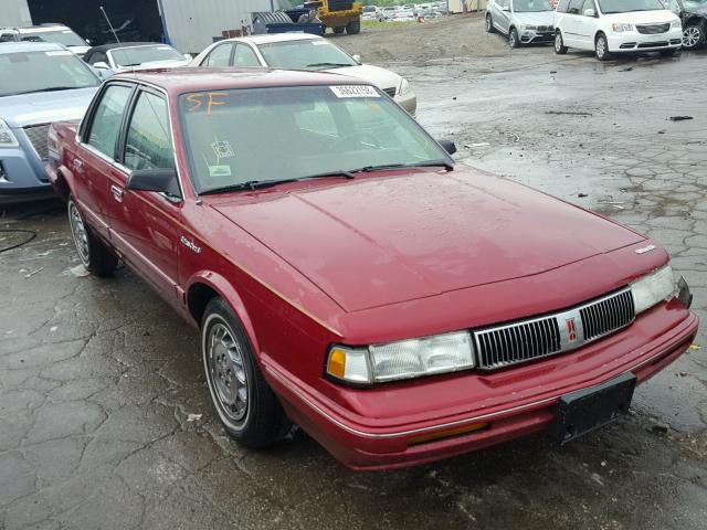 1G3AG55M6R6385356 - 1994 OLDSMOBILE CUTLASS CI BURGUNDY photo 1