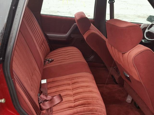 1G3AG55M6R6385356 - 1994 OLDSMOBILE CUTLASS CI BURGUNDY photo 6