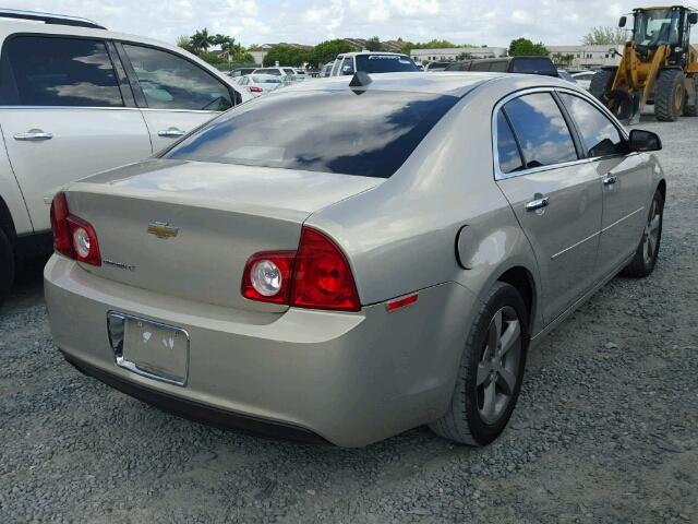 1G1ZC5E02CF194660 - 2012 CHEVROLET MALIBU 1LT BEIGE photo 4