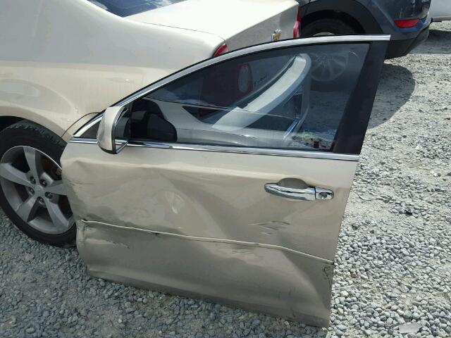 1G1ZC5E02CF194660 - 2012 CHEVROLET MALIBU 1LT ბეჟი ფოტო 9