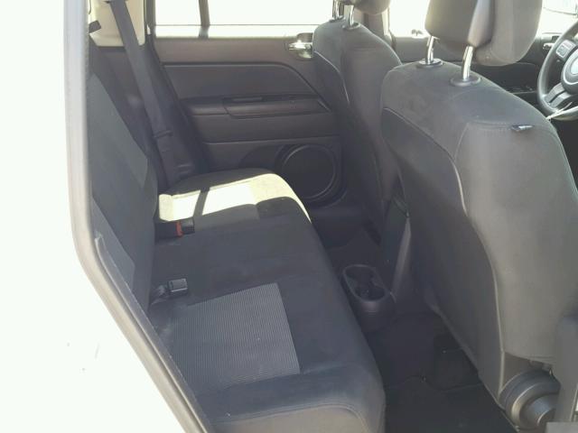 1C4NJDBB1ED646625 - 2014 JEEP COMPASS SP WHITE photo 6