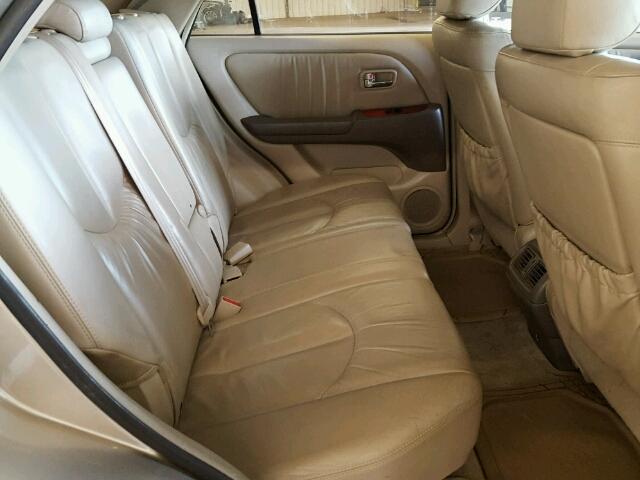 JTJHF10U630301772 - 2003 LEXUS RX 300 TAN photo 6