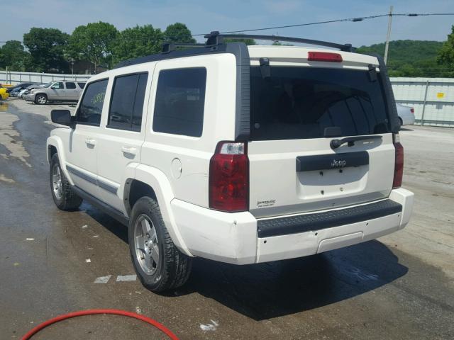 1J4RH4GK9AC124938 - 2010 JEEP COMMANDER WHITE photo 3