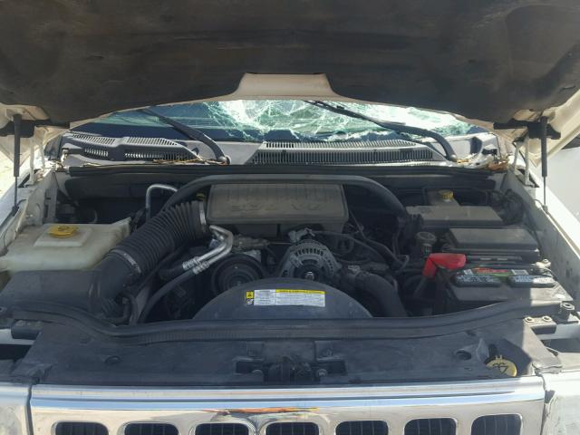 1J4RH4GK9AC124938 - 2010 JEEP COMMANDER WHITE photo 7