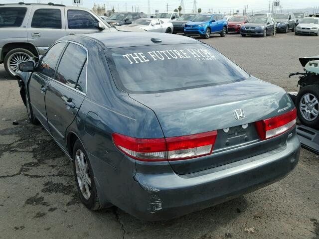 1HGCM66504A027658 - 2004 HONDA ACCORD EX GREEN photo 3