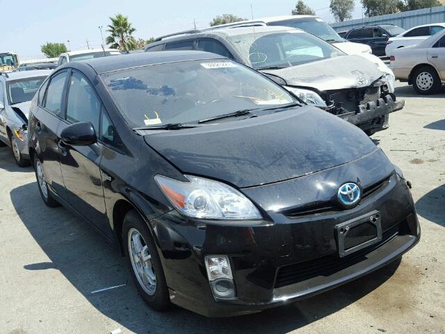 JTDKN3DU8A0224174 - 2010 TOYOTA PRIUS BLACK photo 1