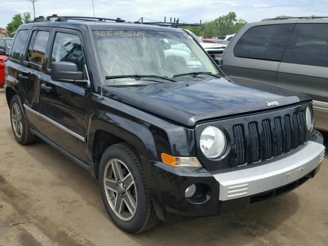 1J8FF48B39D192499 - 2009 JEEP PATRIOT LI BLACK photo 1