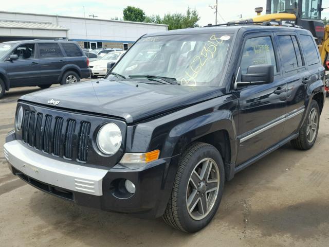 1J8FF48B39D192499 - 2009 JEEP PATRIOT LI BLACK photo 2