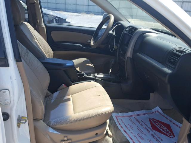 4S2CE58X234600713 - 2003 ISUZU AXIOM XS Ağ foto 5