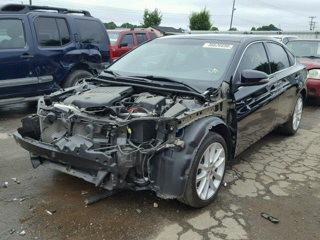 4T1BK1EBXDU039580 - 2013 TOYOTA AVALON BAS Schwarz Foto 2