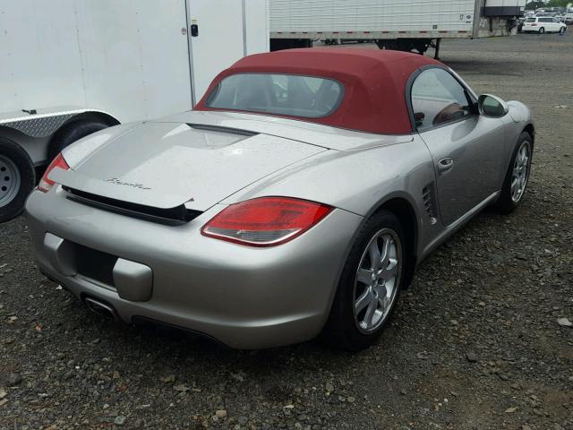 WP0CA2A81BS710459 - 2011 PORSCHE BOXSTER SILVER photo 4