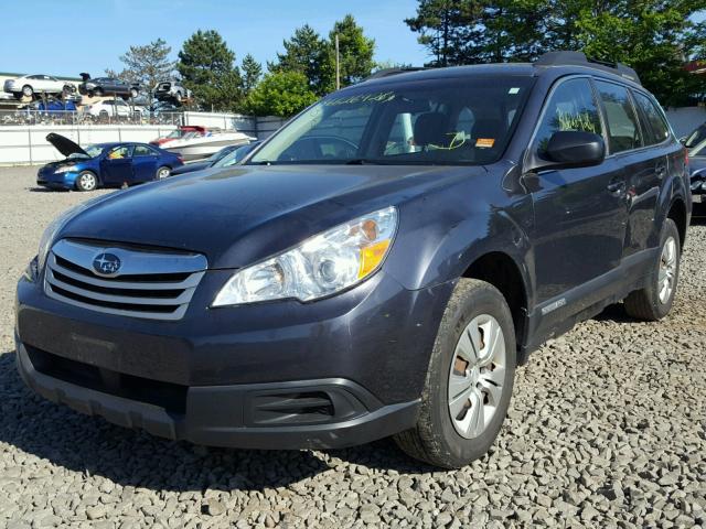 4S4BRBAC7A1339400 - 2010 SUBARU OUTBACK 2. BLUE photo 2