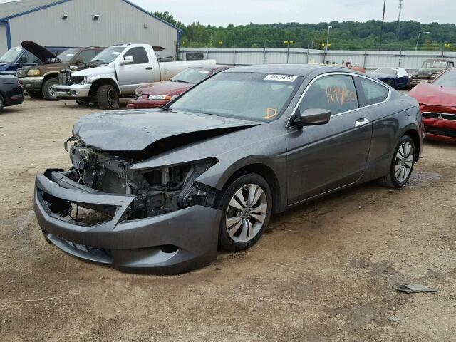 1HGCS12809A003747 - 2009 HONDA ACCORD EXL CHARCOAL photo 2