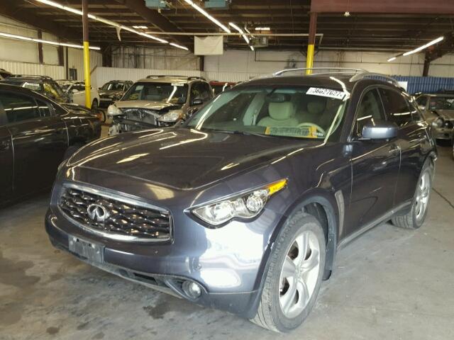 JN8AS1MW5AM856492 - 2010 INFINITI FX35 CHARCOAL photo 2