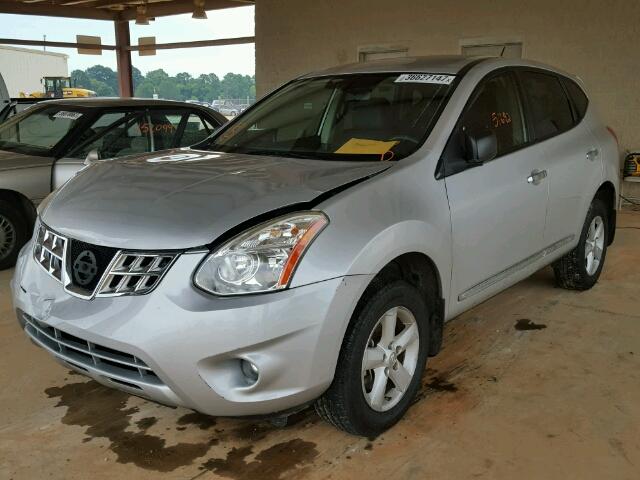 JN8AS5MT3CW600405 - 2012 NISSAN ROGUE S SILVER photo 2