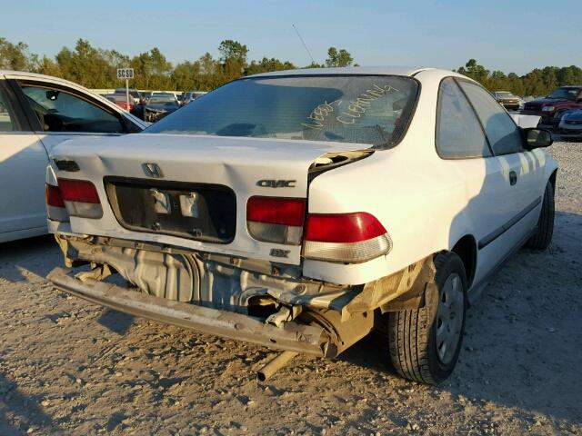 1HGEJ6220YL033760 - 2000 HONDA CIVIC DX WHITE photo 4