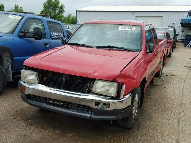 JT4VD12E2S0009049 - 1995 TOYOTA T100 XTRAC RED photo 2