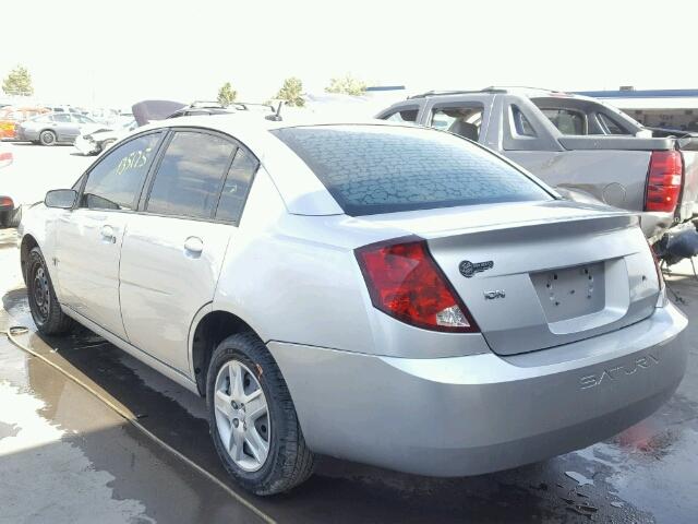 1G8AJ55FX6Z164110 - 2006 SATURN ION LEVEL SILVER photo 3