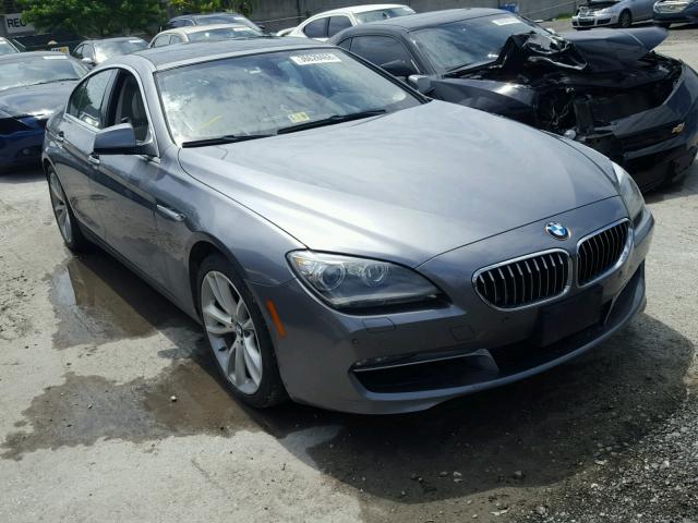 WBA6A0C52DDF14459 - 2013 BMW 640 I GRAY photo 1