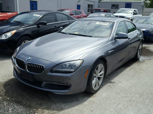 WBA6A0C52DDF14459 - 2013 BMW 640 I GRAY photo 2