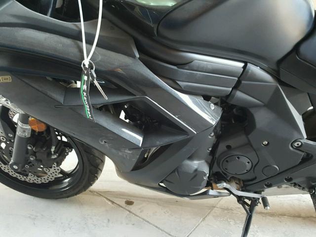 JKAEXEE19DDA08982 - 2013 KAWASAKI EX650 E BLACK photo 9