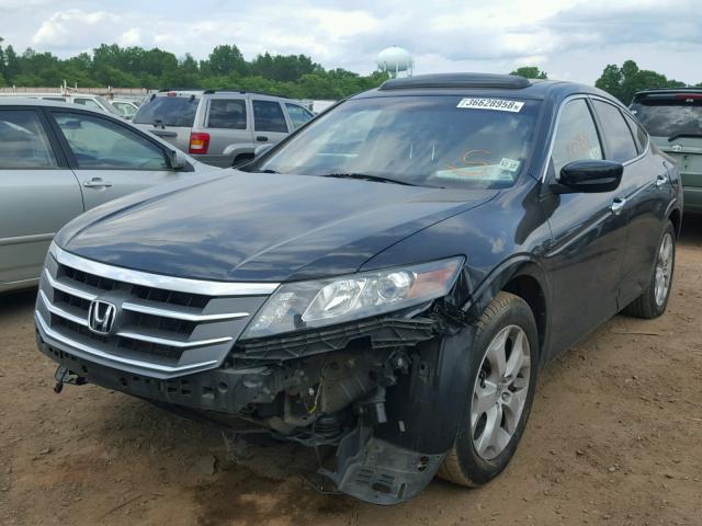 5J6TF2H5XCL012273 - 2012 HONDA CROSSTOUR BLACK photo 2