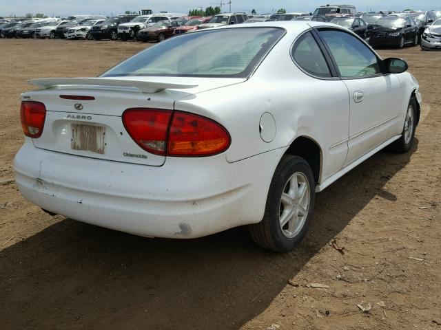 1G3NL12F43C146179 - 2003 OLDSMOBILE ALERO GL WHITE photo 4