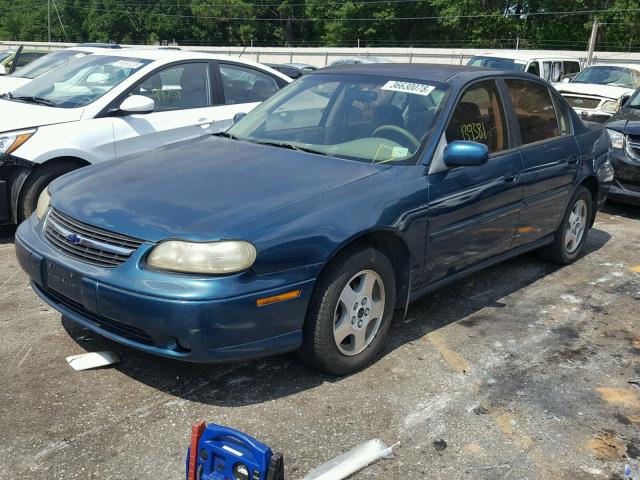 1G1NE52J32M638984 - 2002 CHEVROLET MALIBU LS GREEN photo 2