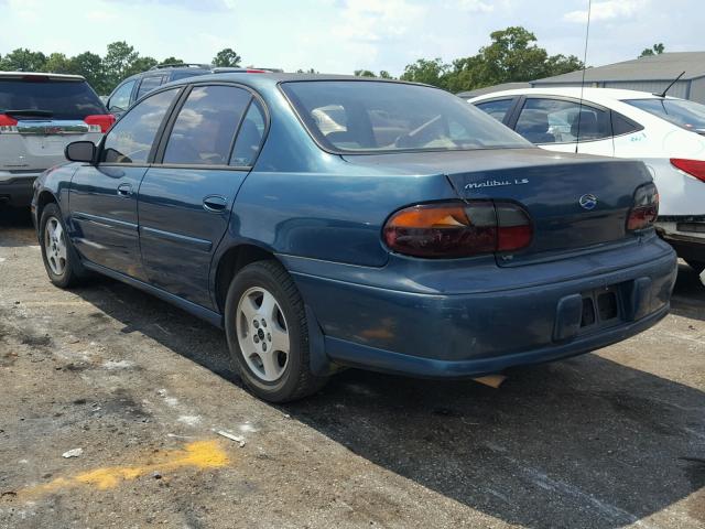 1G1NE52J32M638984 - 2002 CHEVROLET MALIBU LS GREEN photo 3
