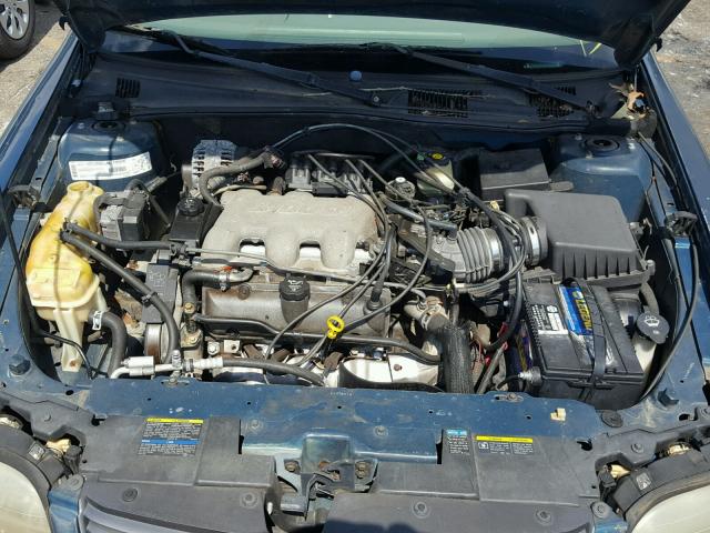 1G1NE52J32M638984 - 2002 CHEVROLET MALIBU LS GREEN photo 7