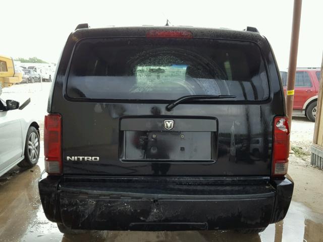 1D8GT28KX7W735777 - 2007 DODGE NITRO SXT BLACK photo 9