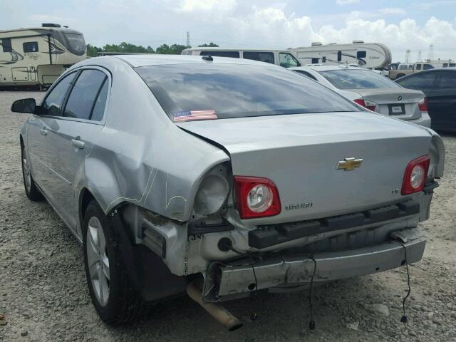 1G1ZG57B39F110728 - 2009 CHEVROLET MALIBU LS Gümüş foto 3