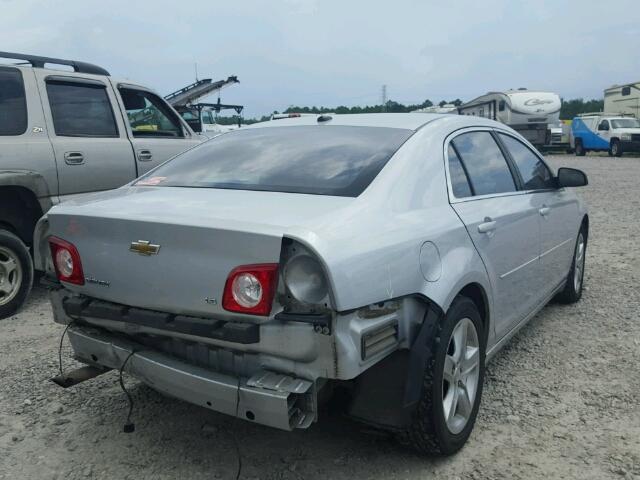 1G1ZG57B39F110728 - 2009 CHEVROLET MALIBU LS Gümüş foto 4