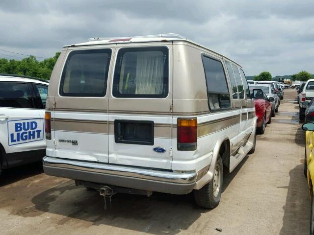 1FDEE14N3PHA34234 - 1993 FORD E150 TWO TONE photo 4