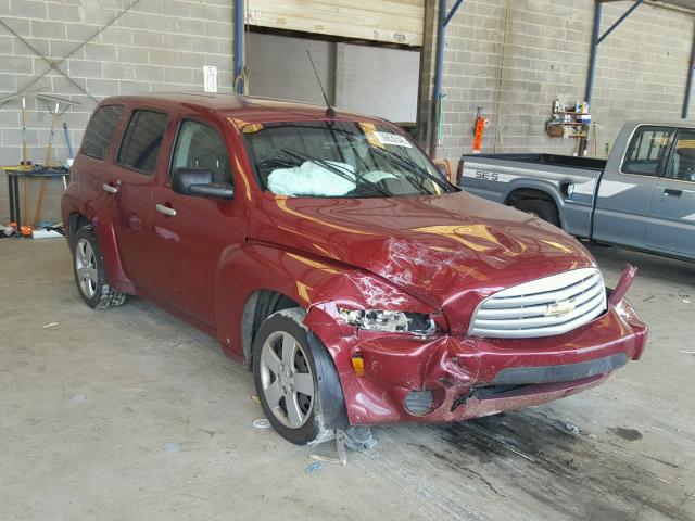 3GNDA13D37S573892 - 2007 CHEVROLET HHR LS BURGUNDY photo 1