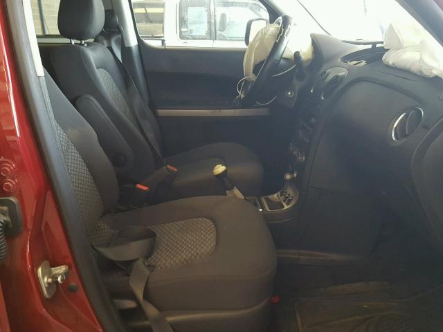 3GNDA13D37S573892 - 2007 CHEVROLET HHR LS BURGUNDY photo 5