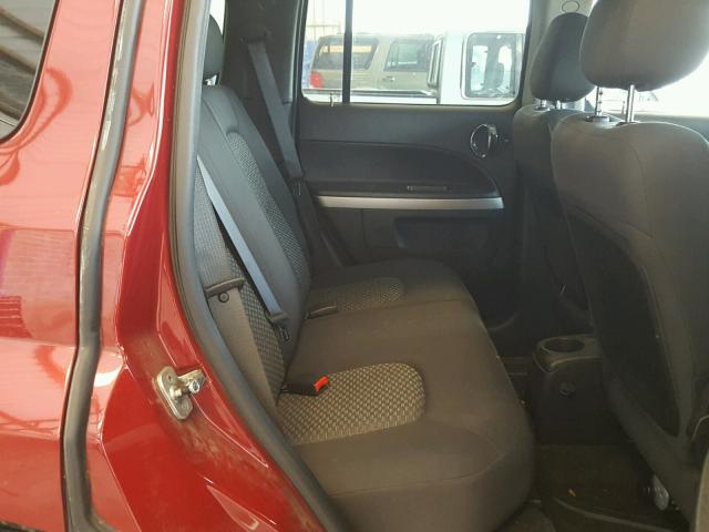 3GNDA13D37S573892 - 2007 CHEVROLET HHR LS BURGUNDY photo 6