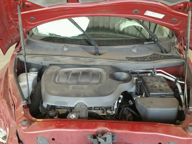 3GNDA13D37S573892 - 2007 CHEVROLET HHR LS BURGUNDY photo 7