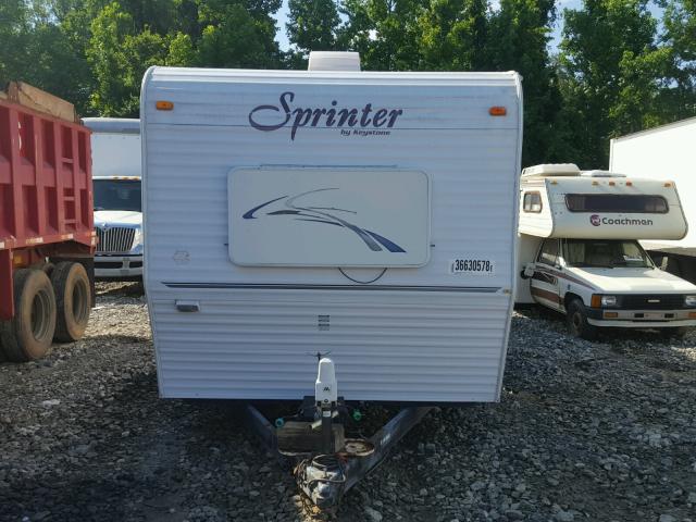 4YDT2882531207295 - 2003 KEYSTONE SPRINTER WHITE photo 7