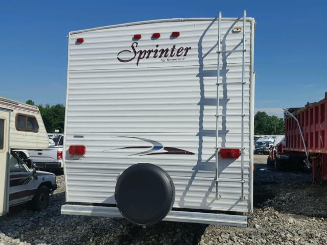 4YDT2882531207295 - 2003 KEYSTONE SPRINTER WHITE photo 8