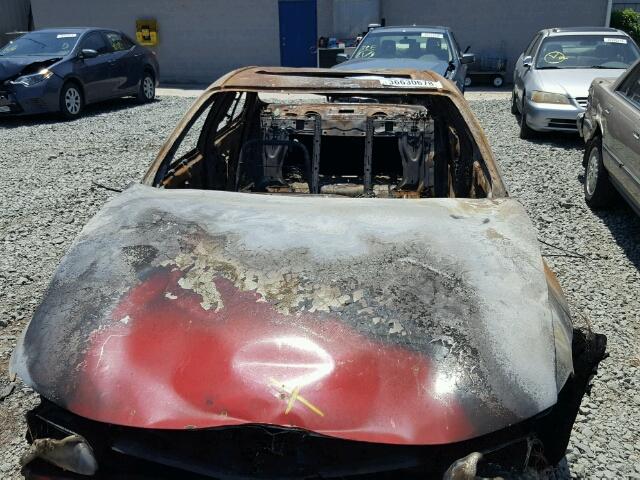 1G2WP52K6XF296414 - 1999 PONTIAC GRAND PRIX RED photo 9