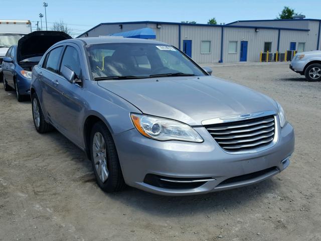 1C3CCBAG2EN101387 - 2014 CHRYSLER 200 LX SILVER photo 1