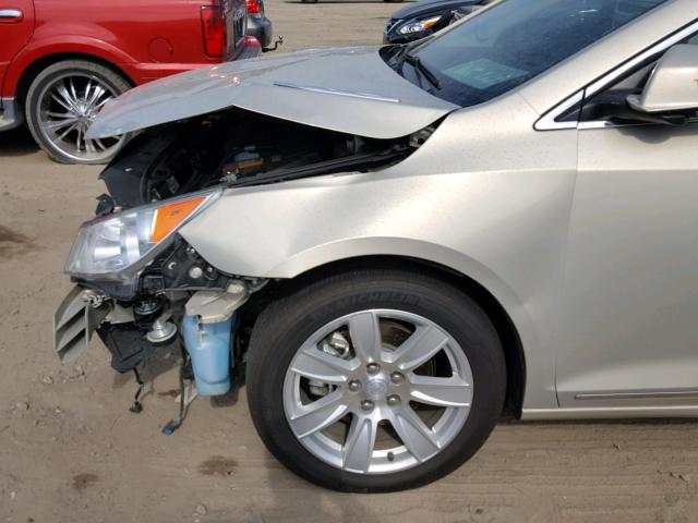 1G4GD5G31CF305567 - 2012 BUICK LACROSSE P GOLD photo 9