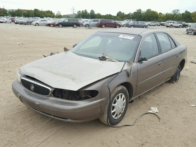 2G4WS52J541152904 - 2004 BUICK CENTURY CU BROWN photo 2